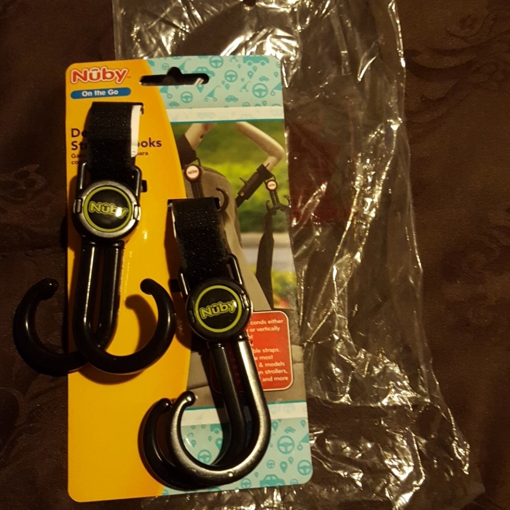 Stroller hooks